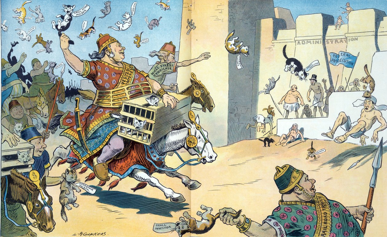 I persiani di Wall Street e gli egiziani di Washington 1907. L