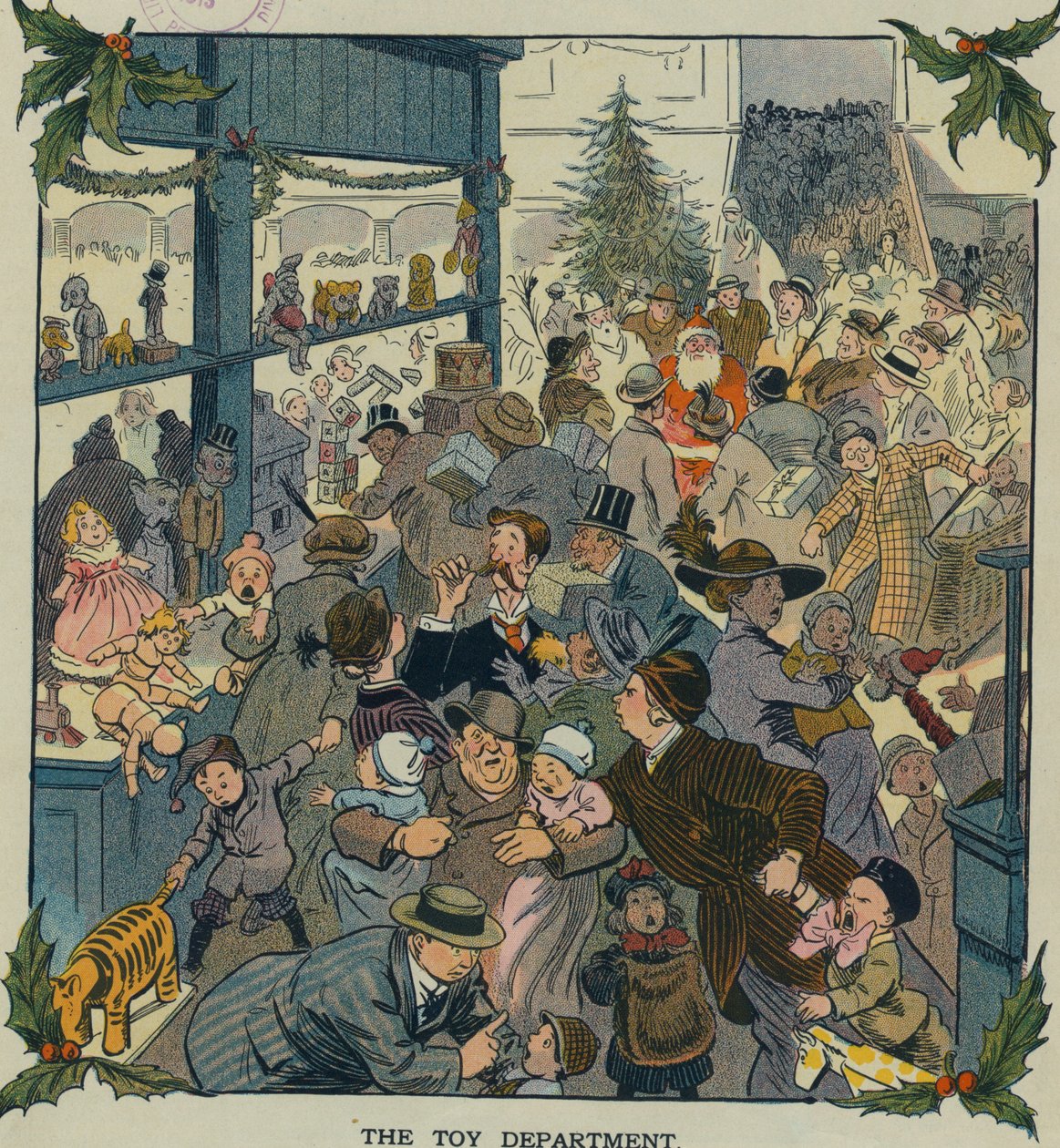 Reparto giocattoli, USA anni 1910 da Louis Glackens