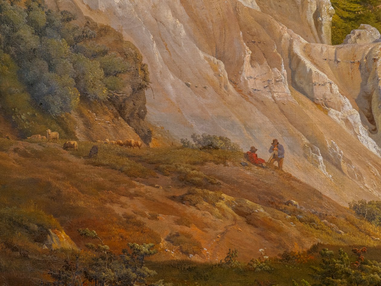 Le scogliere di Møns Klint da Louis Gurlitt