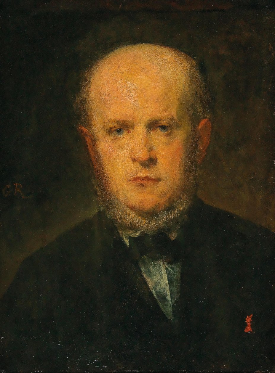 Ritratto di Adolph Menzel 1815-1905, 1867 da Louis Gustave Ricard