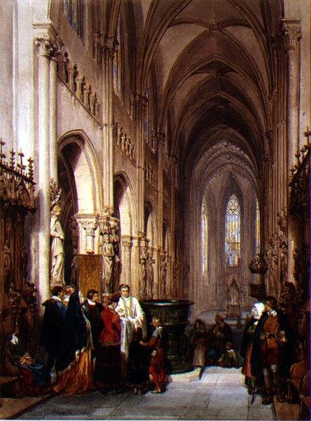 Battesimo da Louis Haghe