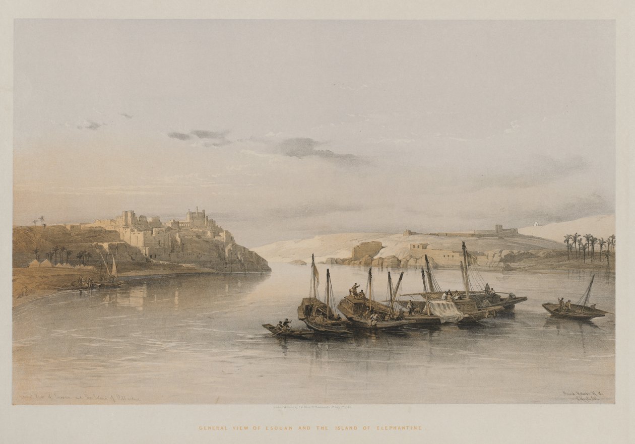 Egitto e Nubia, Volume II: Vista Generale di Esouan e l