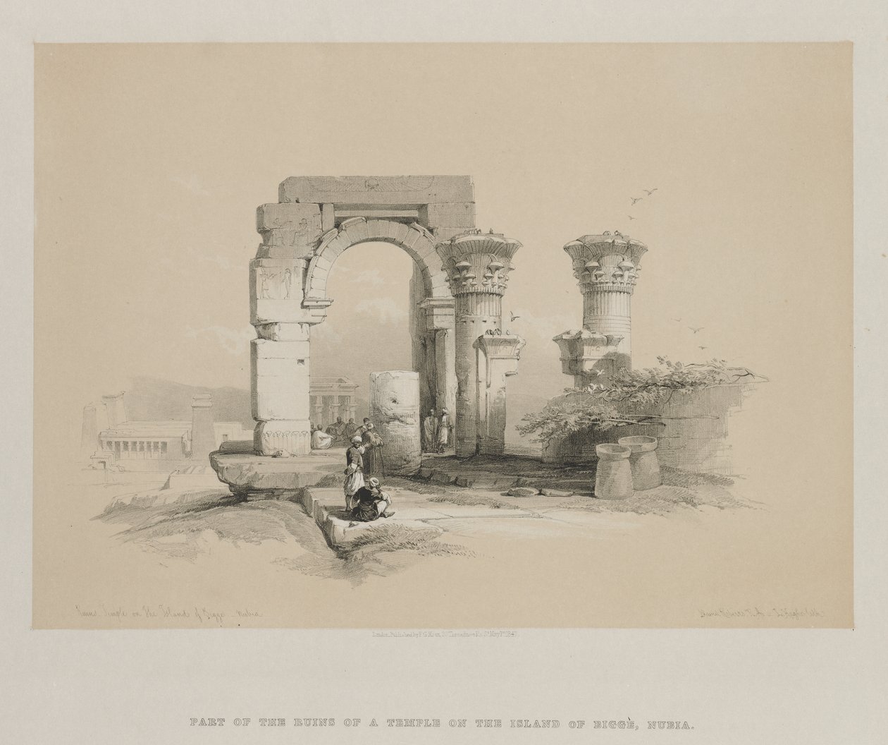 Egitto e Nubia, Volume II: Rovine - Tempio sull