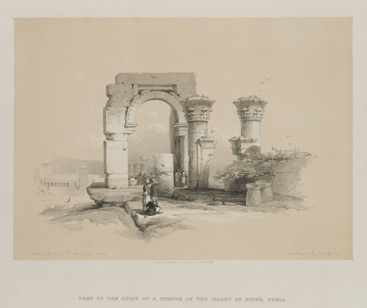 Egitto e Nubia, Volume II: Rovine - Tempio sull