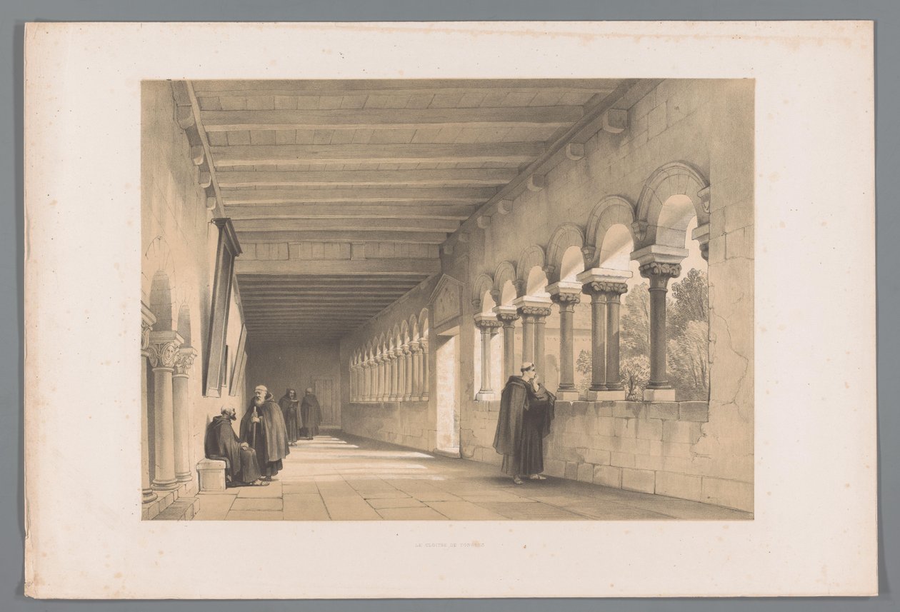 Chiostro a Tongeren da Louis Haghe