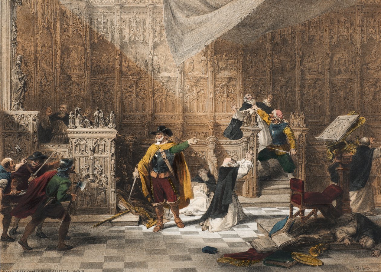 Stalli della Chiesa di Santa Gertrude, Lovanio, Foglio 11 da 