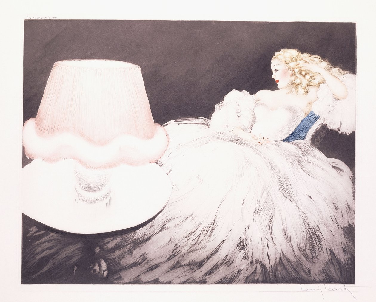 Paralume da Louis Icart
