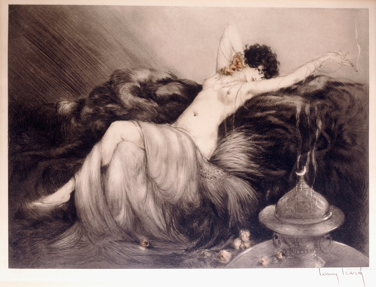 Fumo; Fumee da Louis Icart