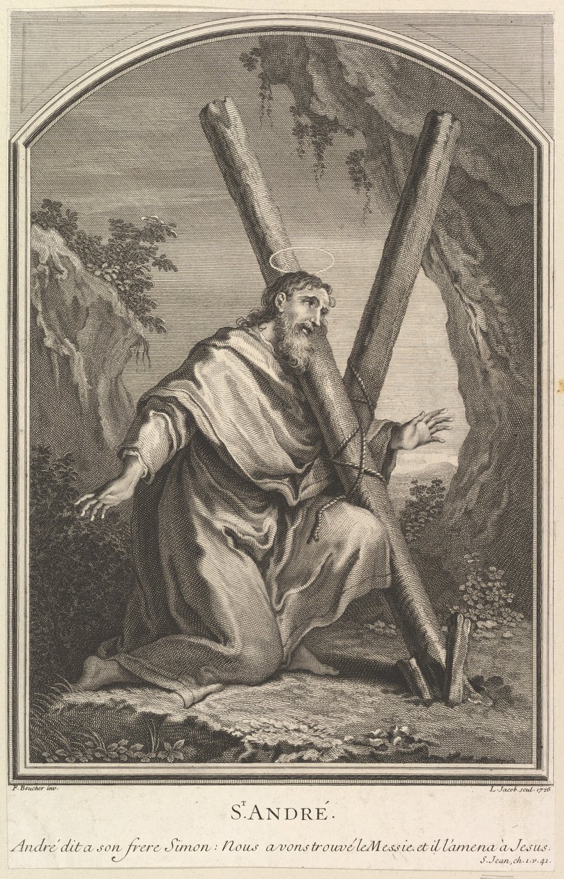 San Andrea, 1726 da Louis Jacob