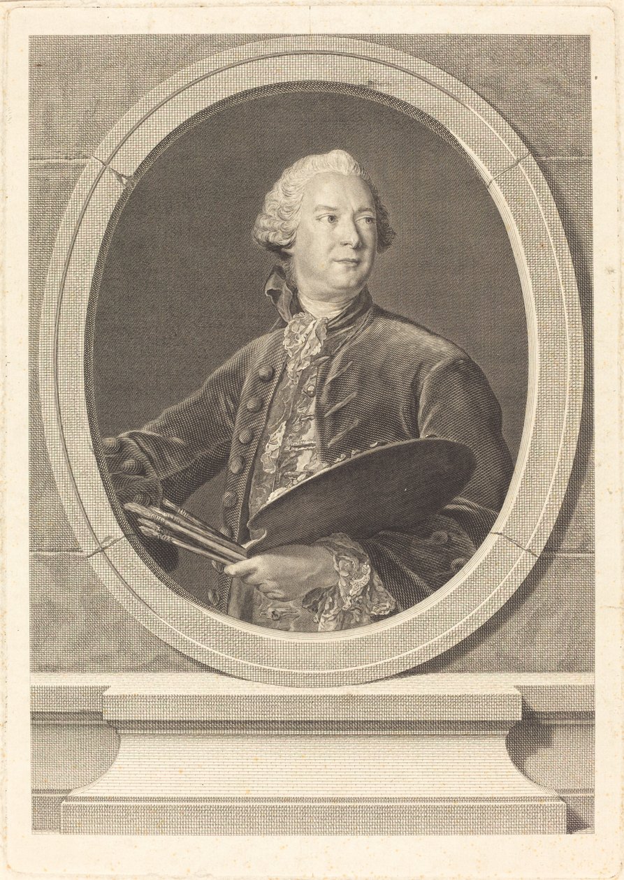 Louis Tocque da Louis Jacques Cathelin after Jean Marc Nattier