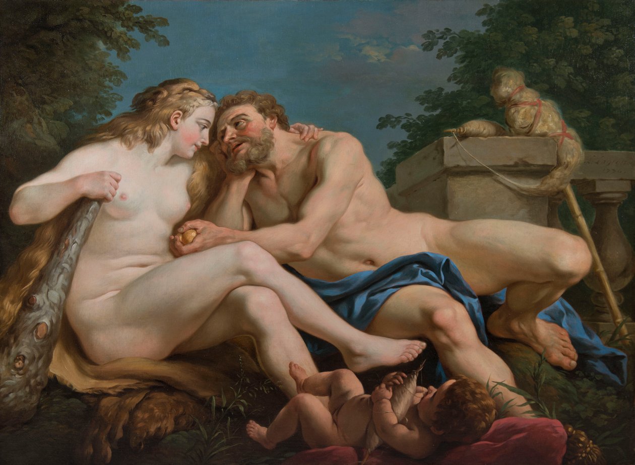 Ercole e Omphale da Louis Jean François Lagrenée