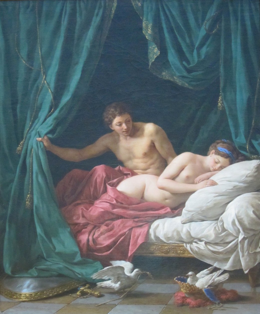 Marte amp; Venere, Allegoria della Pace da Louis Jean François Lagrenée