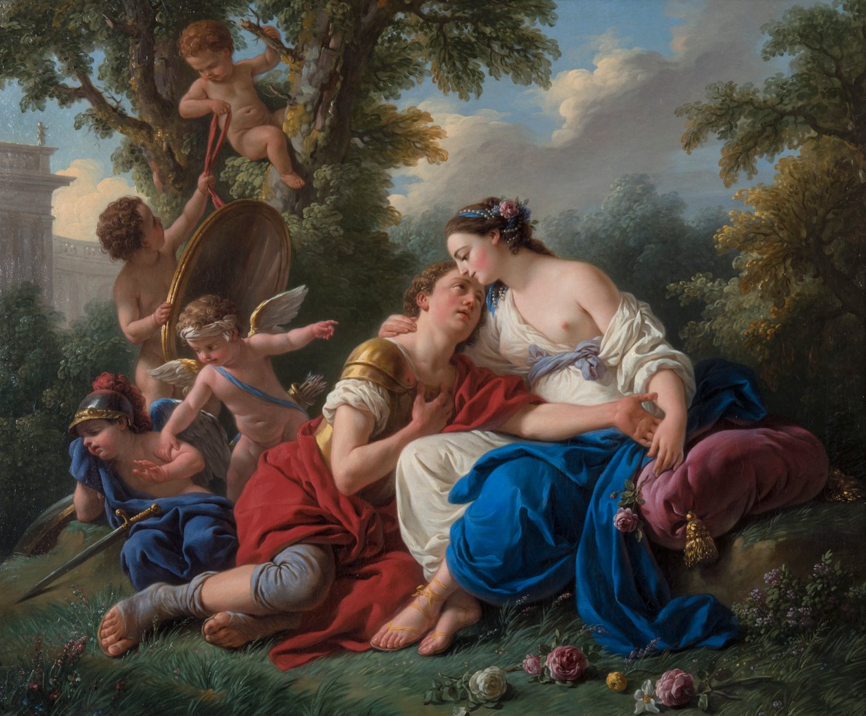 Rinaldo e Armida da Louis Jean François Lagrenée