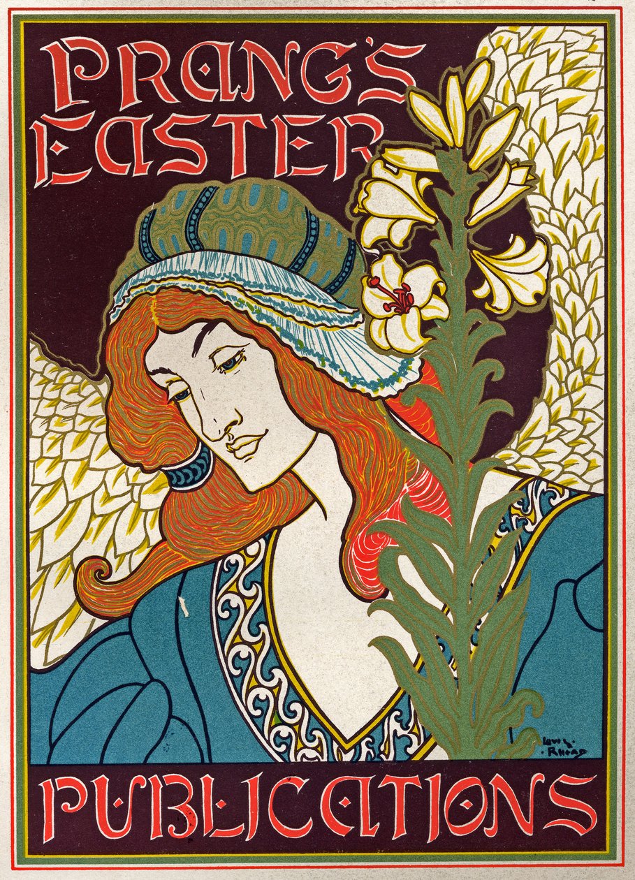 Pubblicazioni pasquali di Prang da Louis John Rhead
