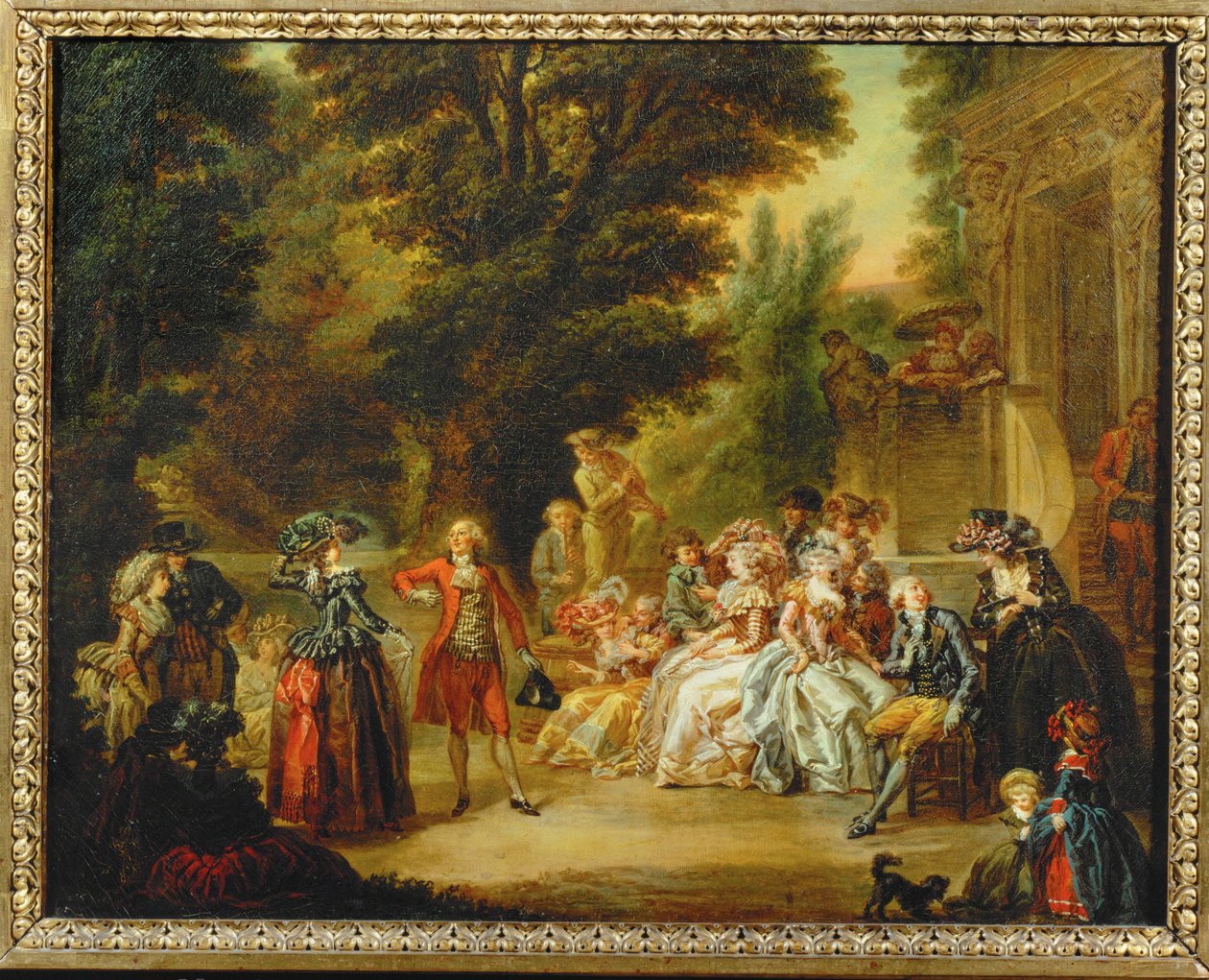 Minuetto sotto la quercia da Louis Joseph (1731-98) Watteau