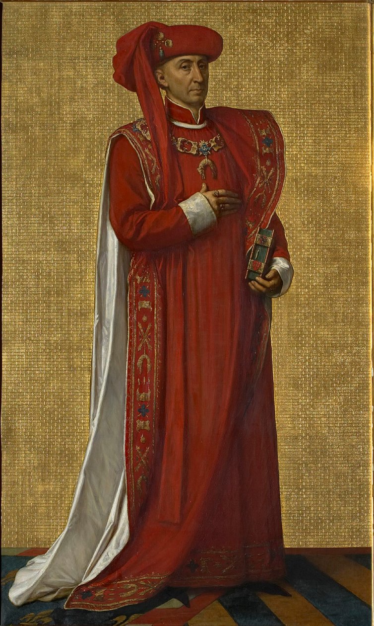 Filippo il Buono, Duca di Borgogna, 1872-1877 da Louis Joseph Gallait