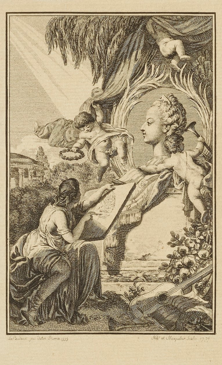 Senza titolo da Louis Joseph I Masquelier