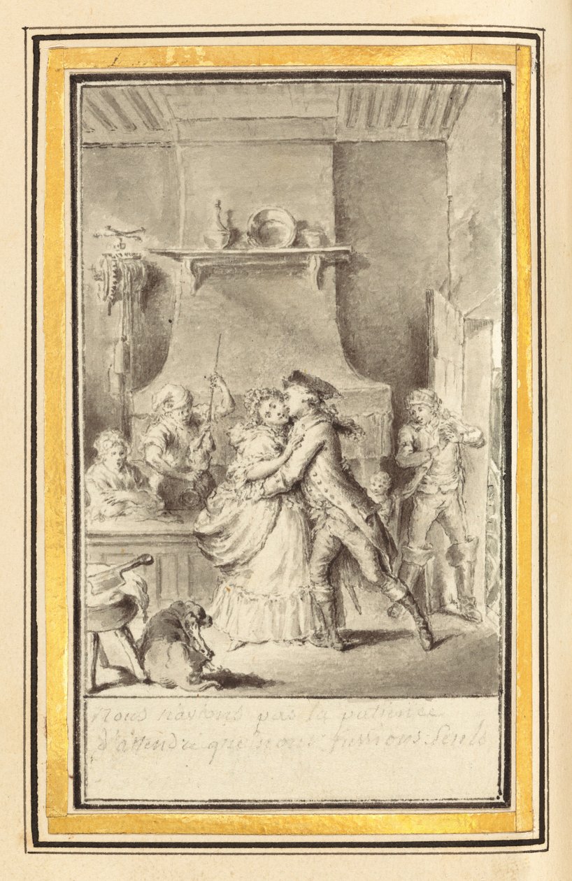 Non abbiamo la pazienza di aspettare che fossimo soli da Louis Joseph Lefevre