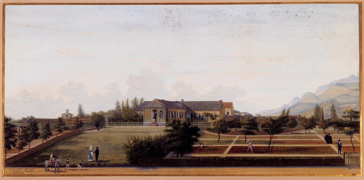 Veduta di Longwood sull