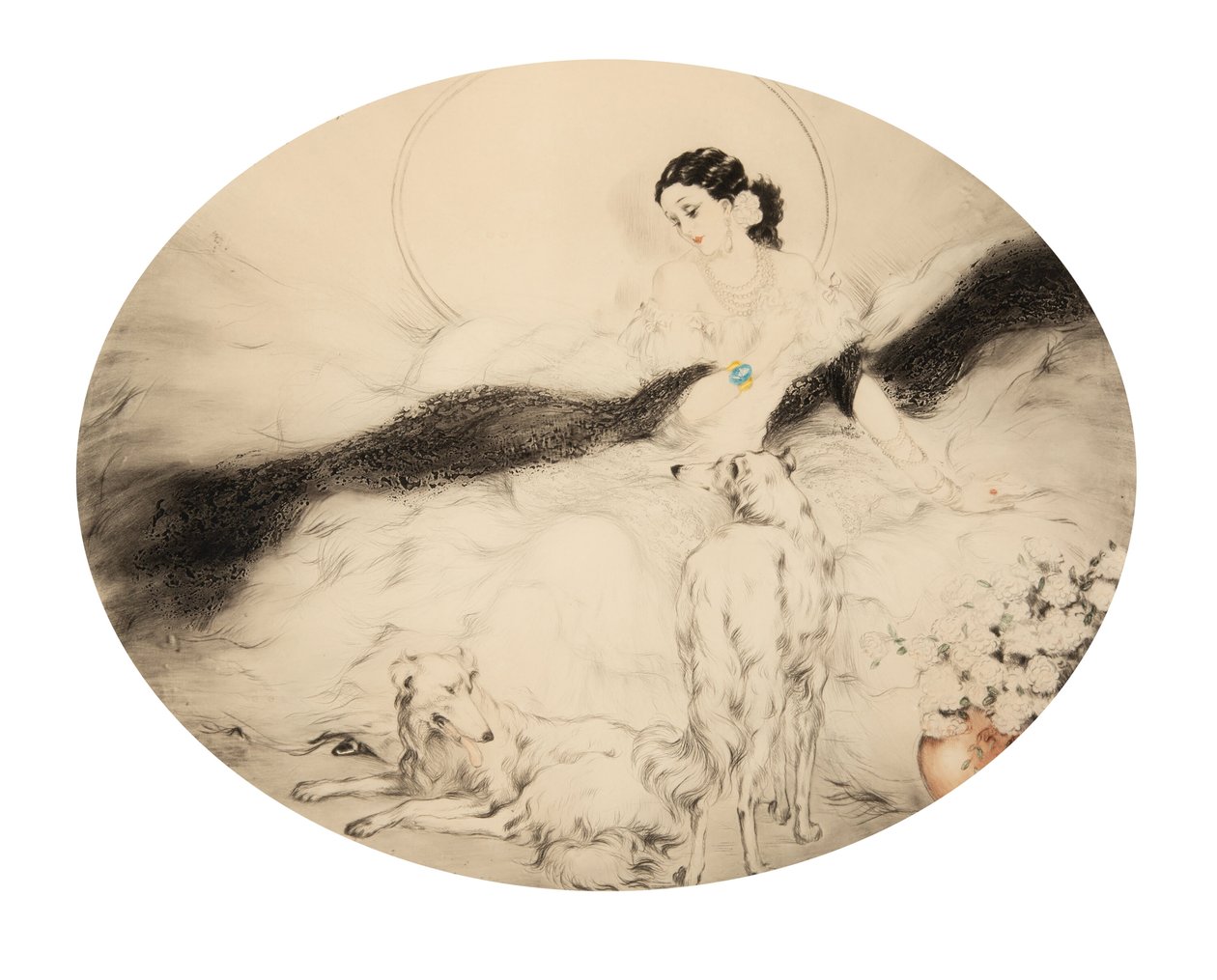 La signora delle camelie, 1927 da Louis Justin Laurent Icart