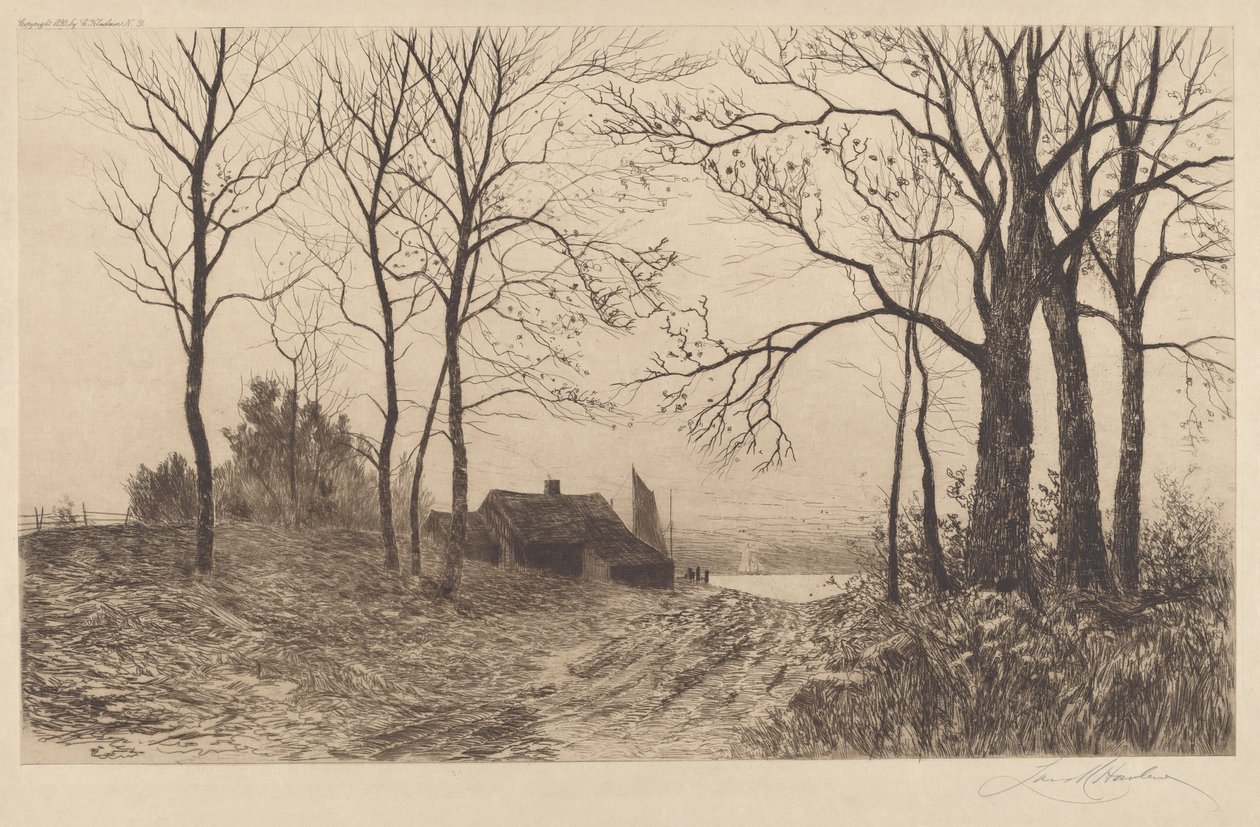 Strada verso la riva da Louis Kinney Harlow