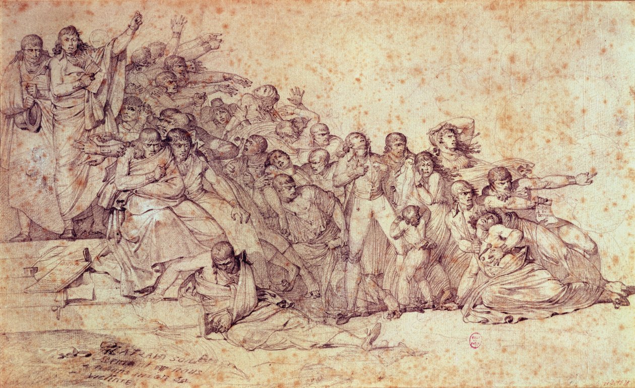 Massacro dei patrioti al Campo di Marte da Louis Lafitte