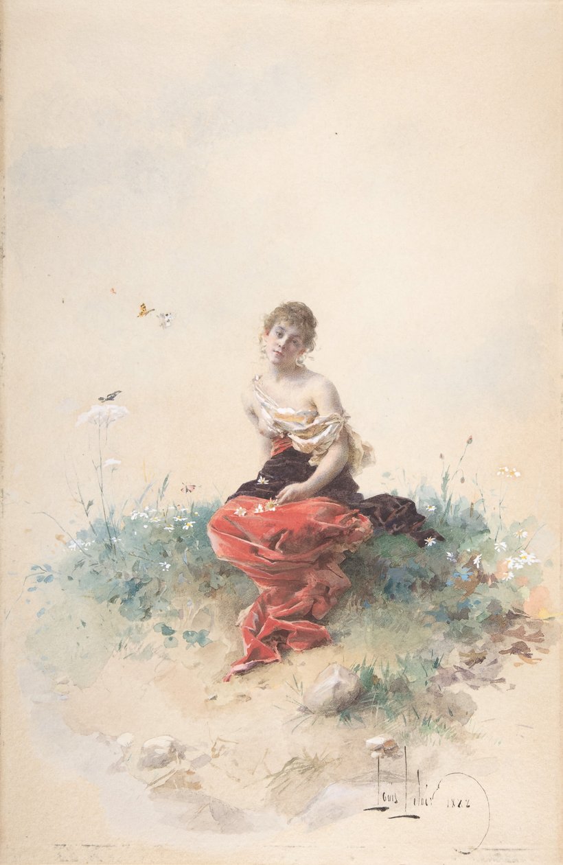 Figura femminile da Louis Leloir