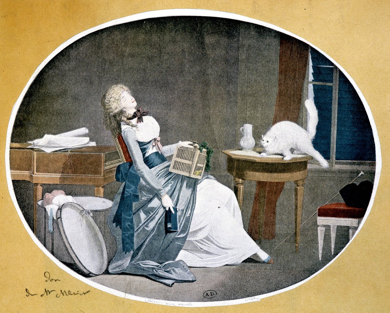 Riproduzione di un dipinto di Louis Boilly. da Louis Leopold (after) Boilly
