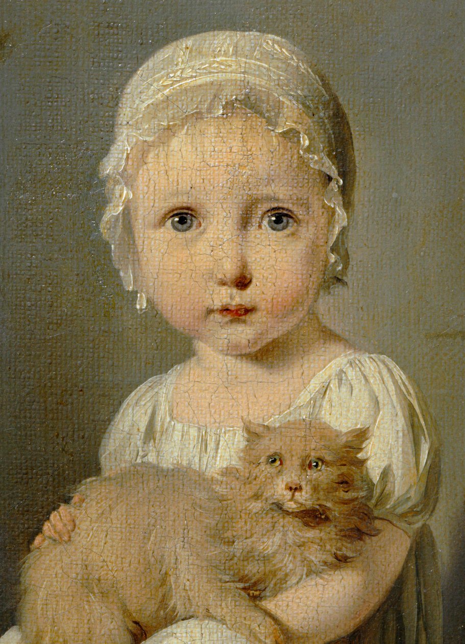 Gabrielle Arnault, bambina - Gabrielle Arnault ... da Louis Leopold Boilly