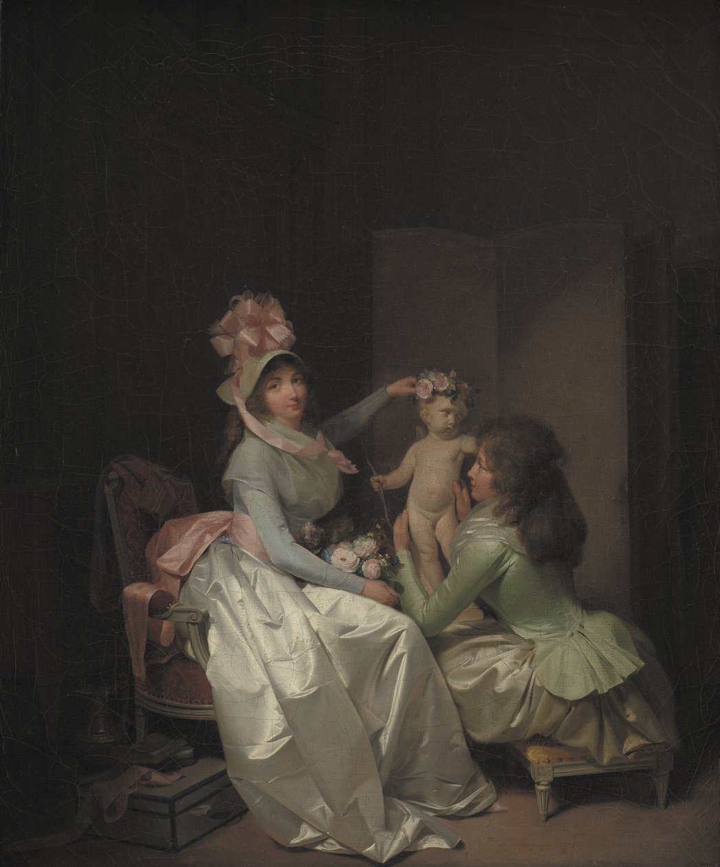 Incoronazione della Statuetta di Cupido da Louis Leopold Boilly