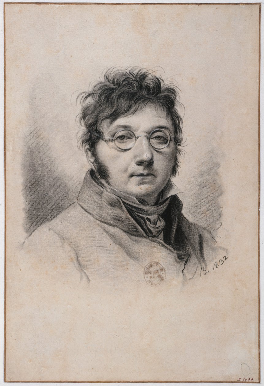 Ritratto di Boilly eseguito da lui stesso da Louis Leopold Boilly