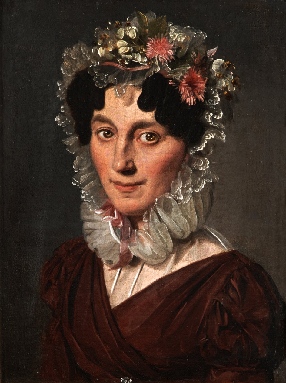 Ritratto di Caroline (Sophie) Gast, nata Veinheimer da Louis Leopold Boilly