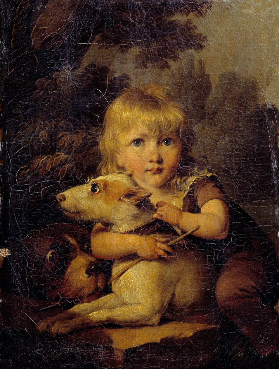 Ritratto di Louis Arnault bambino da Louis Leopold Boilly