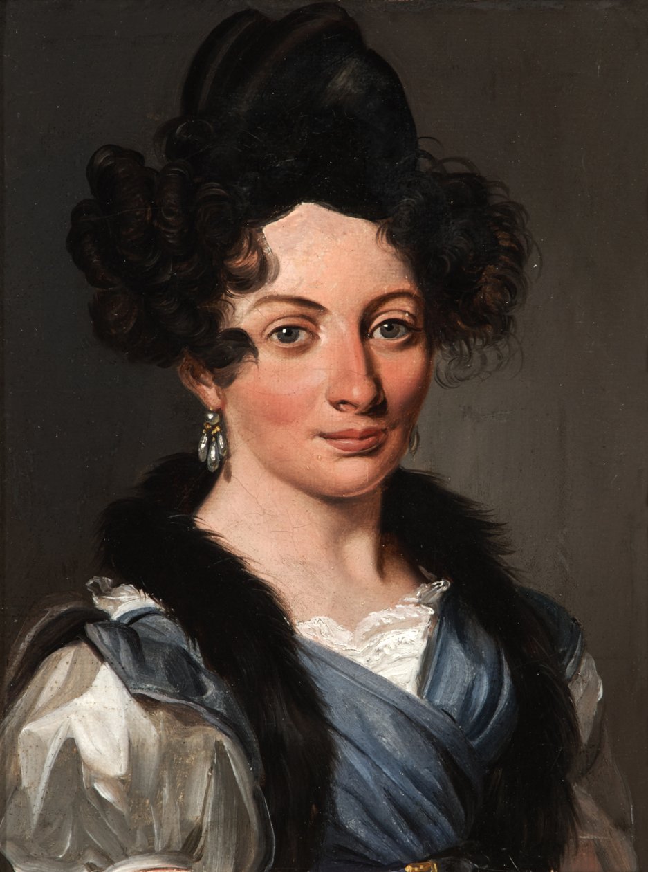 Ritratto di Marie-Marthe Perpétue de Banyuls de Montferré, nata de Chavigny da Louis Leopold Boilly