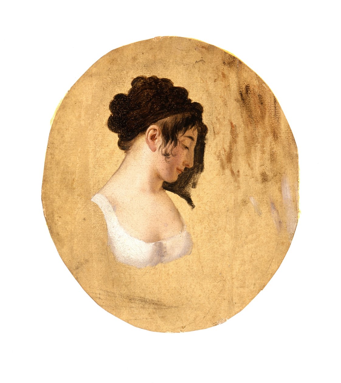 Profilo della testa di una giovane donna, c.1794 da Louis Leopold Boilly