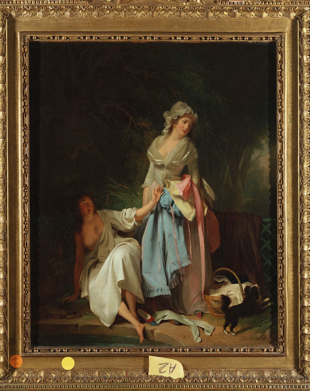 La bagnante sorpresa da Louis Leopold Boilly