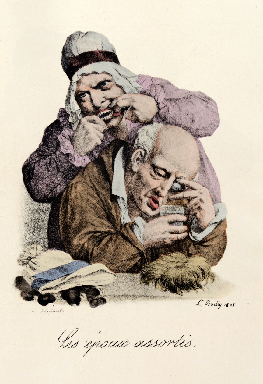 Le spolette assortite Incisione di Louis-Léopold Boilly da Louis Leopold Boilly