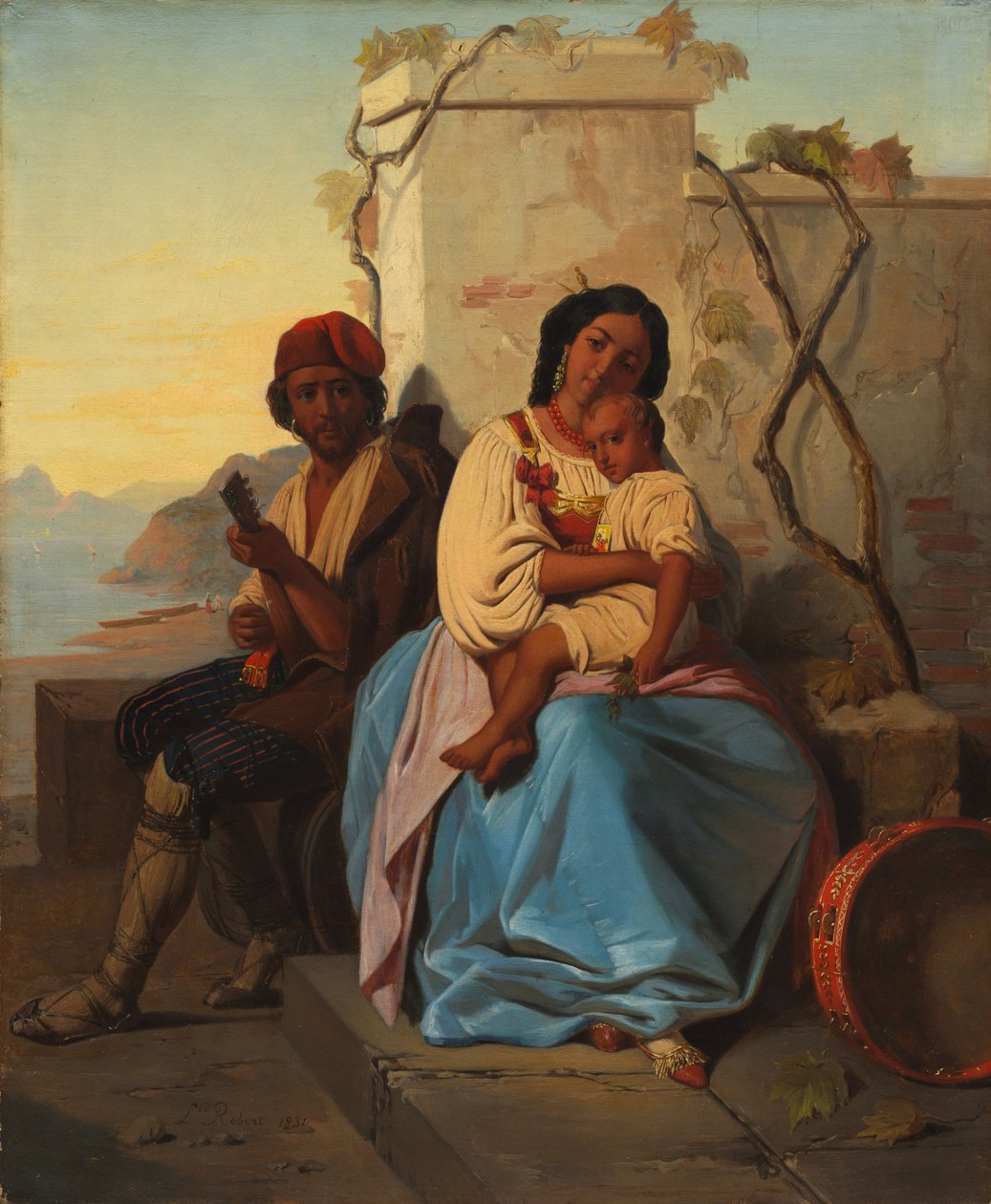 Scena italiana da Louis Leopold Robert