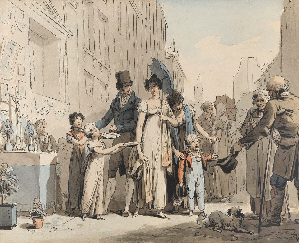 Louis-Léopold Boilly - La piccola cappella da Louis Leopold Boilly