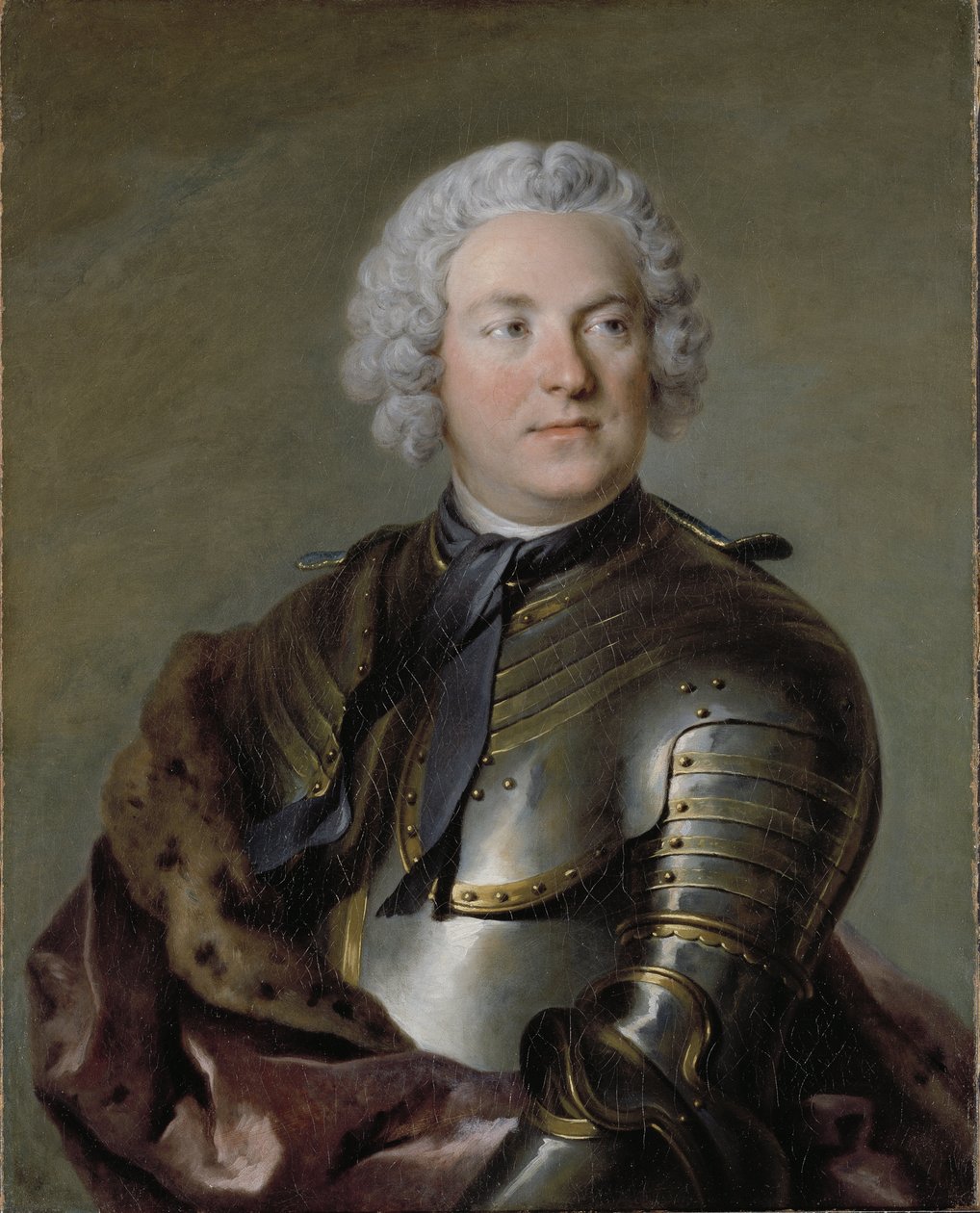 Ritratto di Carl Gustaf Tessin, aristocratico e politico svedese da Louis Tocqué