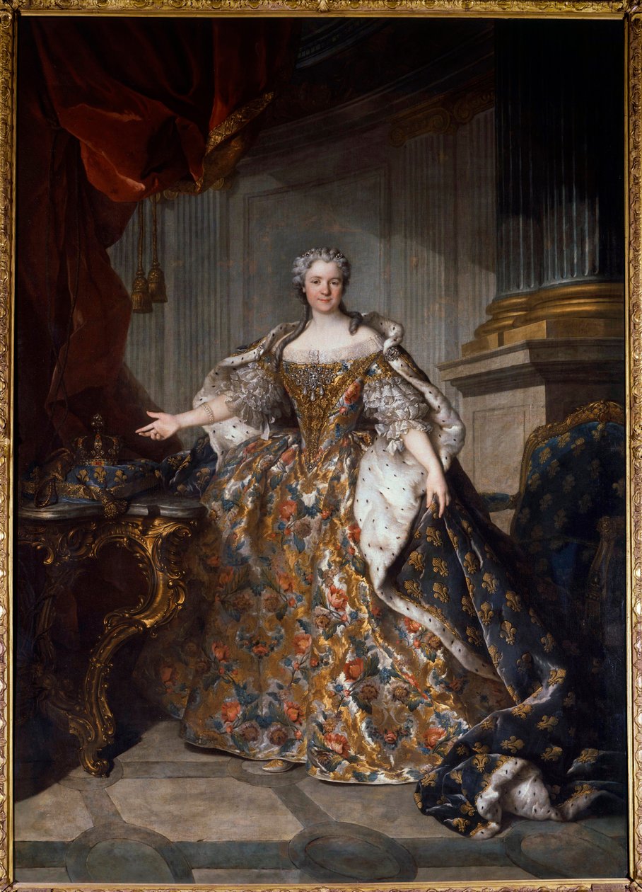 Ritratto di Maria Leszczyńska, regina di Francia da Louis Tocqué