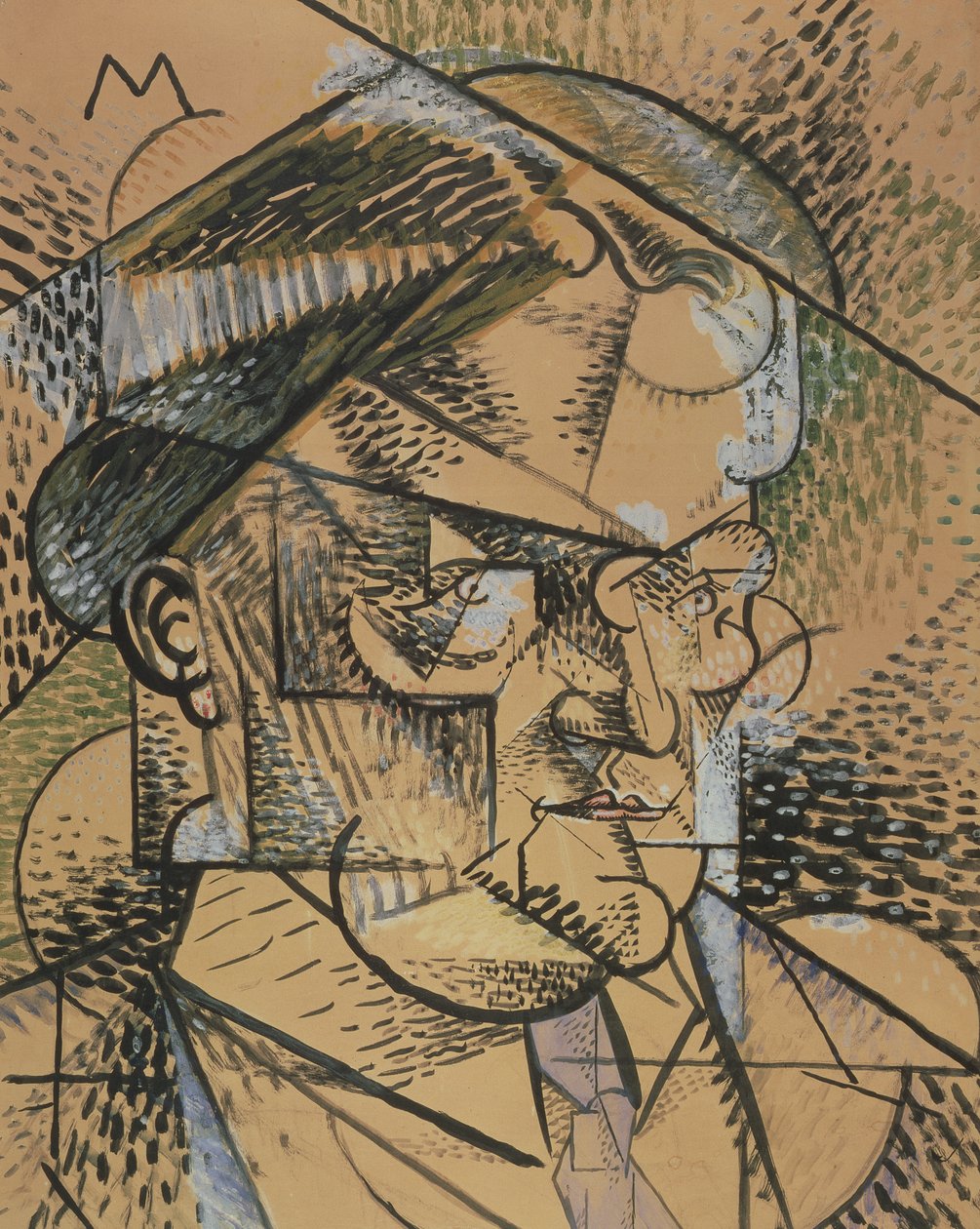 Ritratto di Edouard Gazanion, 1912 da Louis Marcoussis