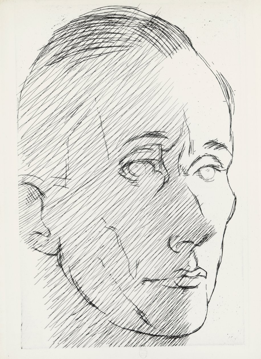 Ritratto di Marc Chadourne da Louis Marcoussis