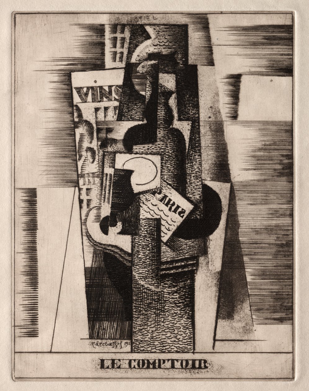 Il Bar da Louis Marcoussis