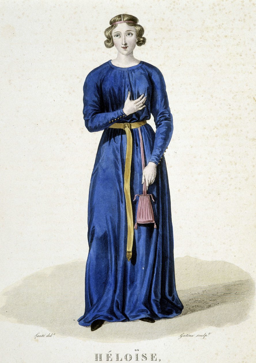 Eloisa - in "Galerie francaise des femmes célèbres" da Louis Marie Lante