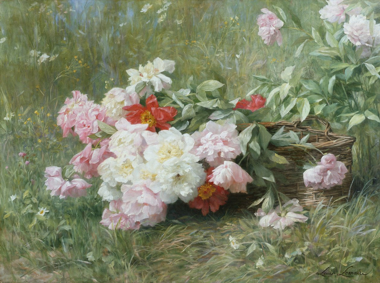 Fiori appena tagliati da Louis Marie Lemaire