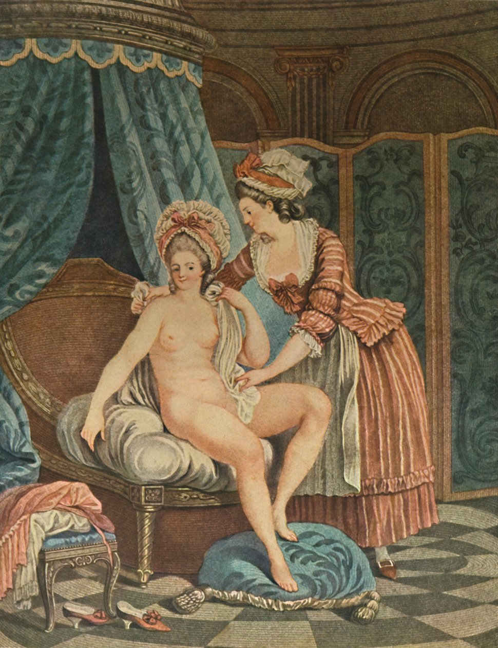 Le Bain, c1765-1790, 1913 da Louis Marin Bonnet