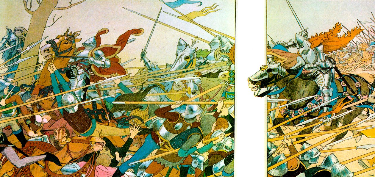Illustrazione dal libro La Vie de Jeanne d
