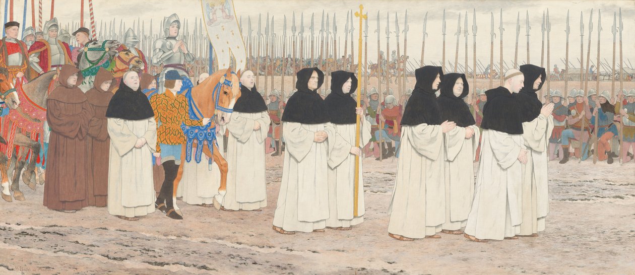 La fanciulla in armatura a cavallo (serie di Giovanna d