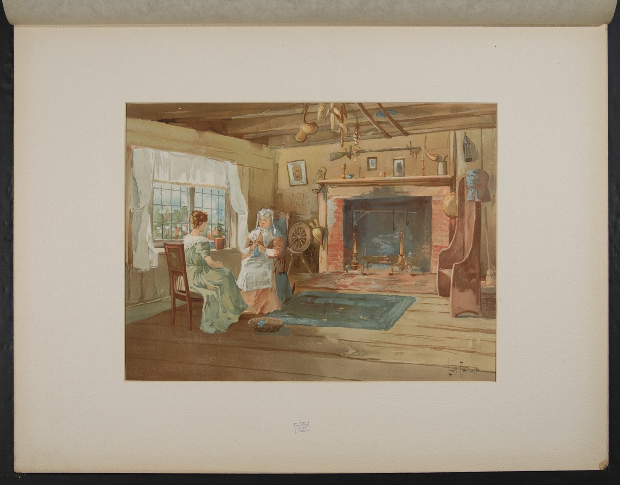 La capanna del New England, Midway Plaisance da Louis Meynelle